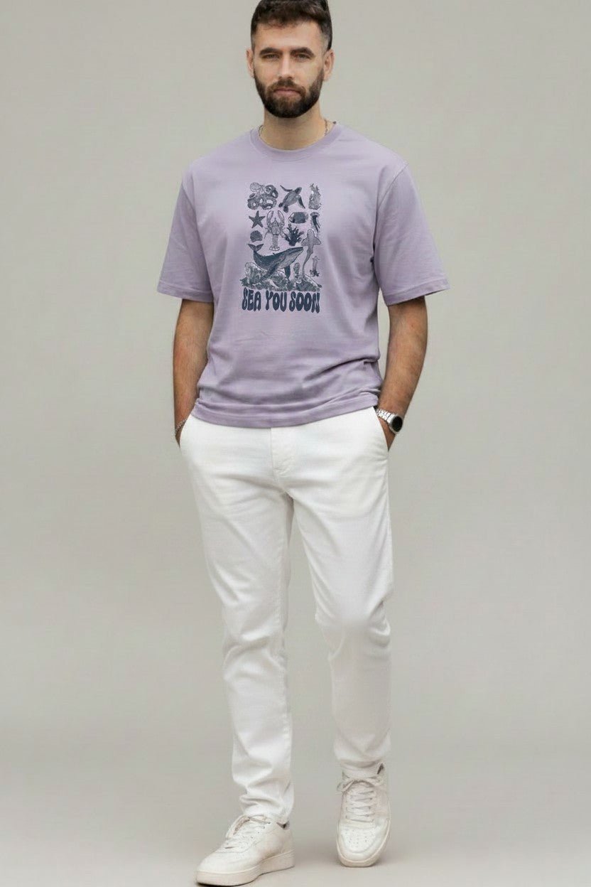 Men's Ultimate Comfort T-Shirt — Pastel Lilac - FLGD