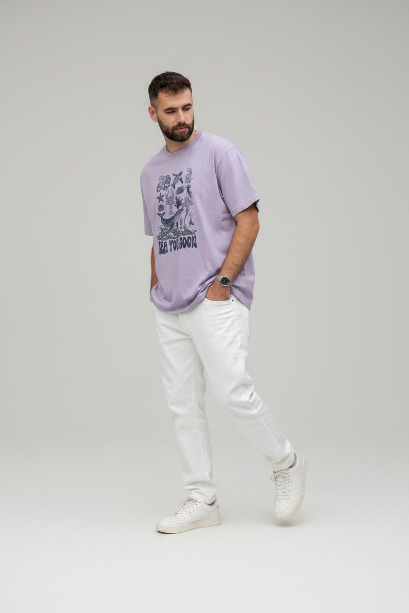 Men's Ultimate Comfort T-Shirt — Pastel Lilac - FLGD